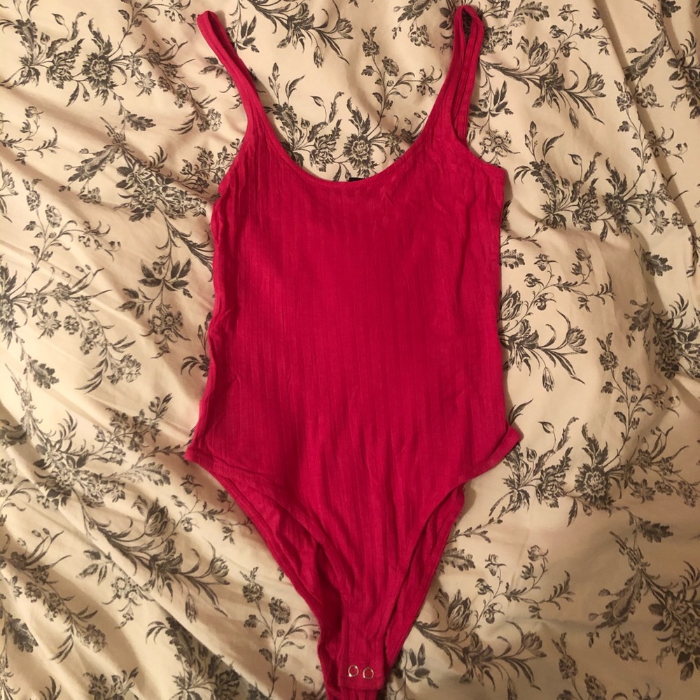 Atmosphere Hot Pink Tank Bodysuit